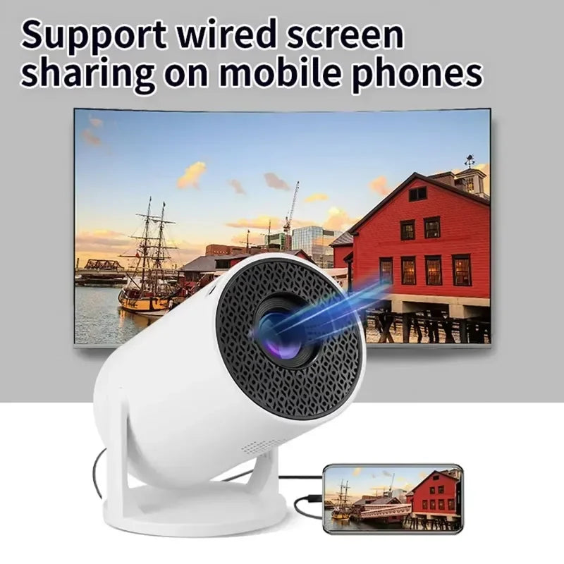 Compact 4K Movie Projector