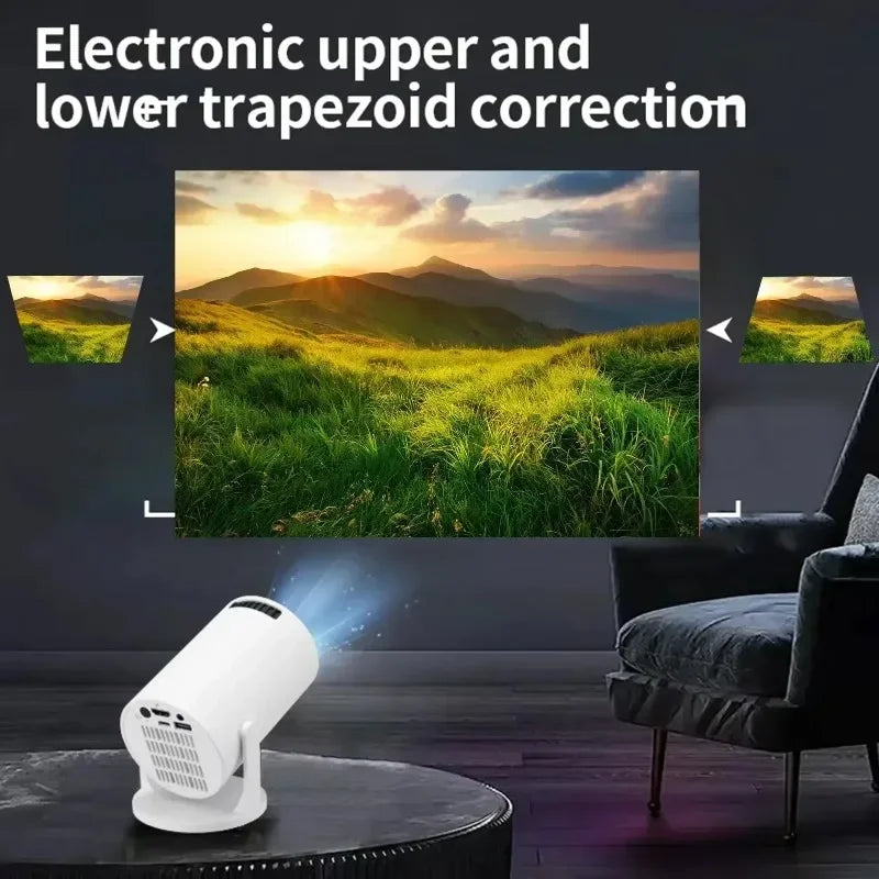Compact 4K Movie Projector