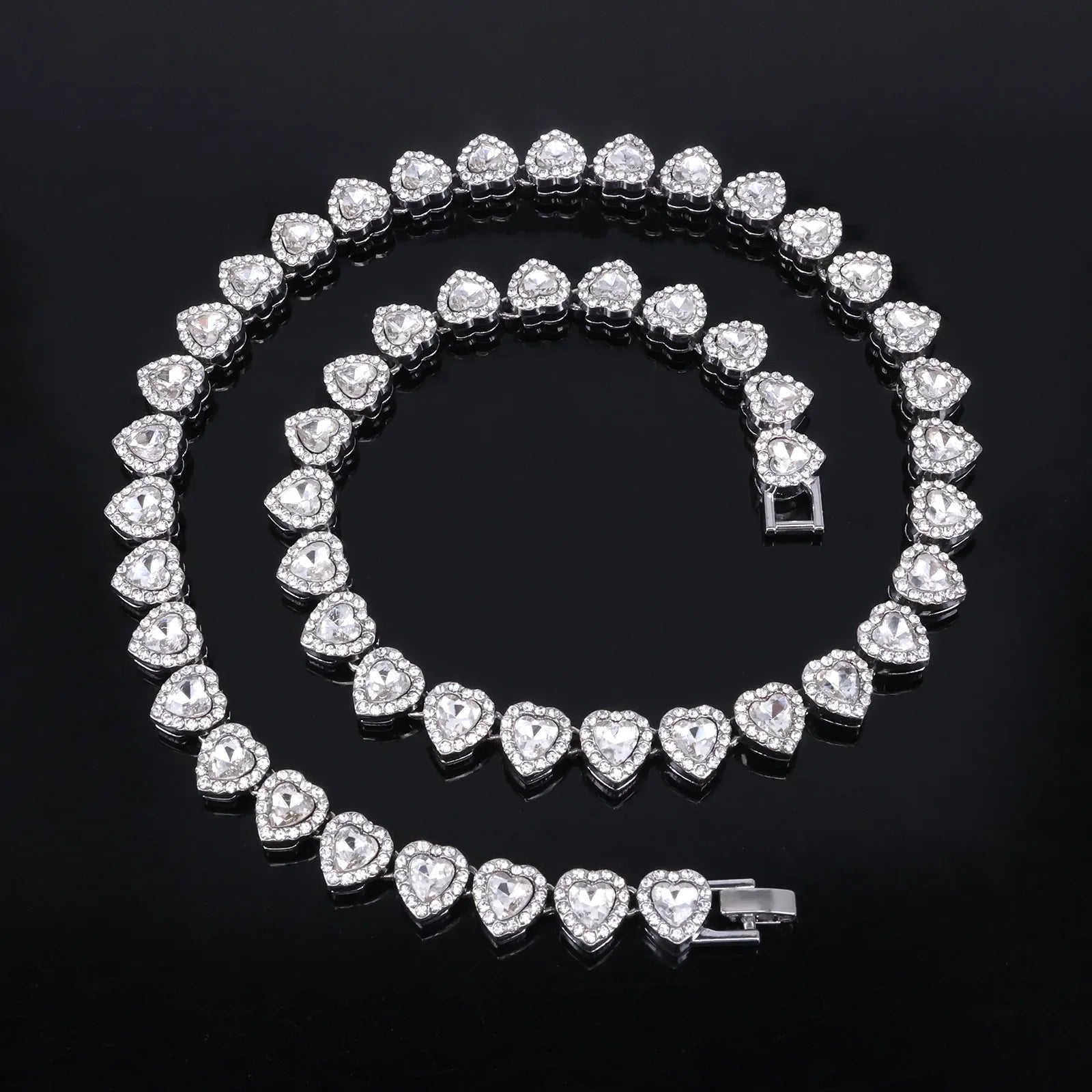 Glam Heart Bling Jewelry Set