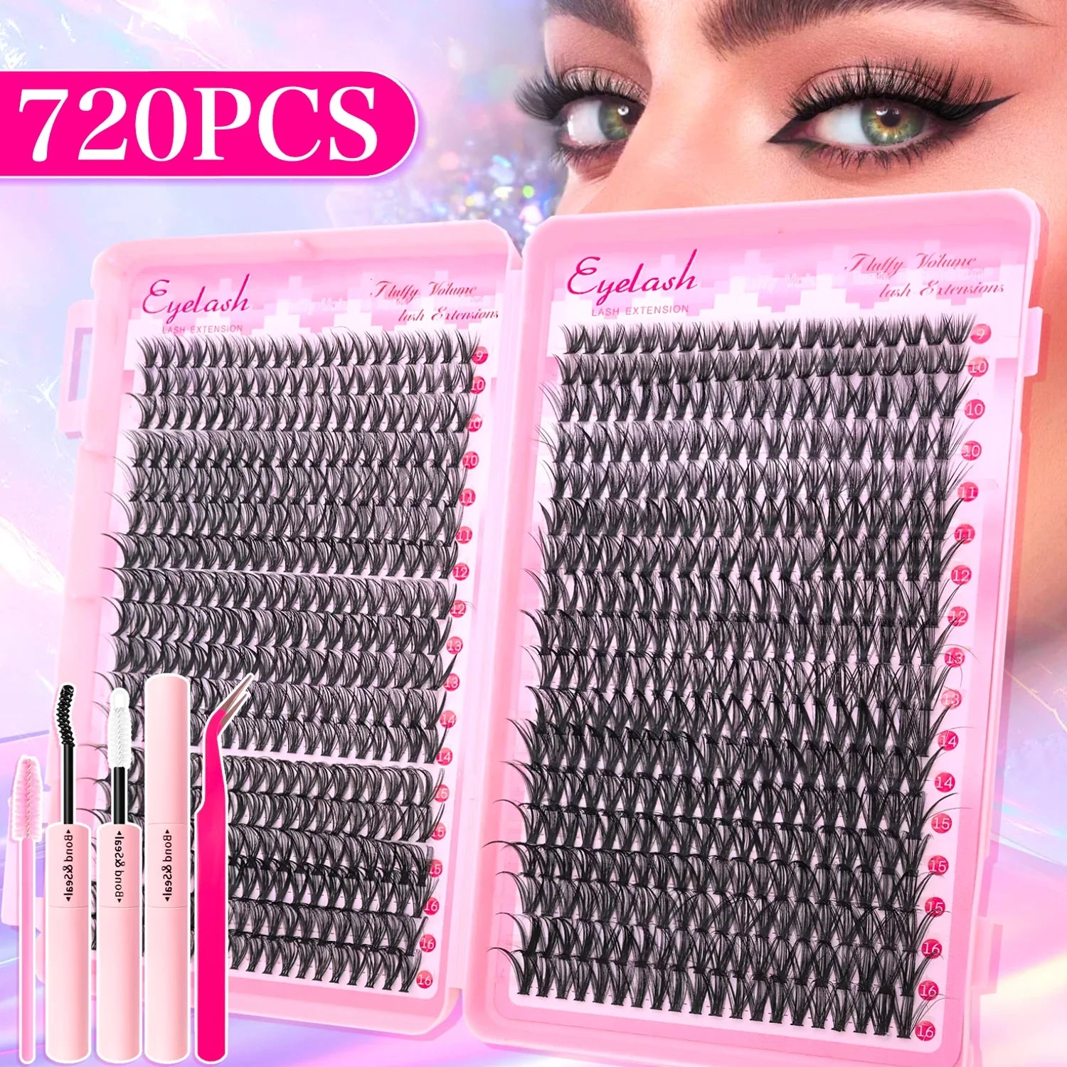 Fluffy Eyelash Magic Kit