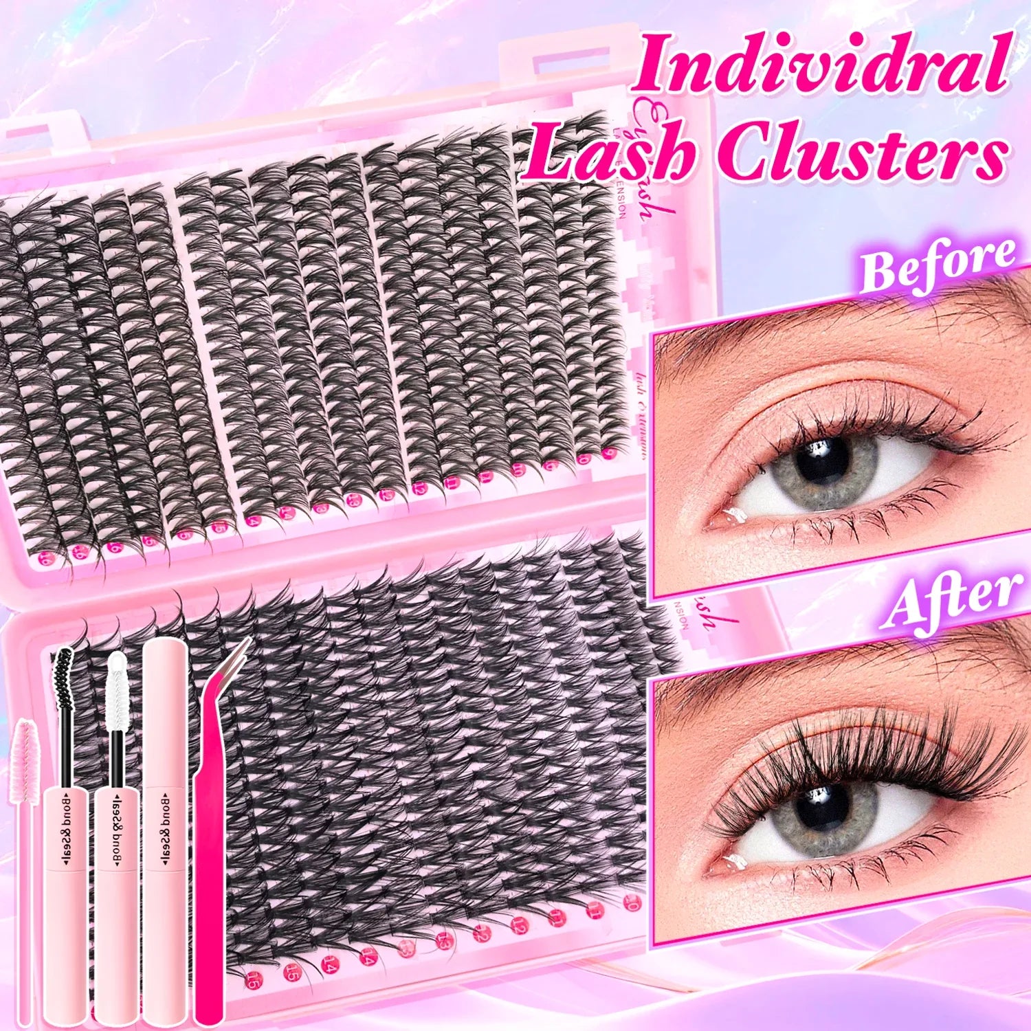 Fluffy Eyelash Magic Kit