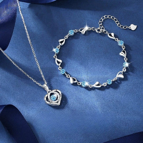 Charming Heart Jewelry Set